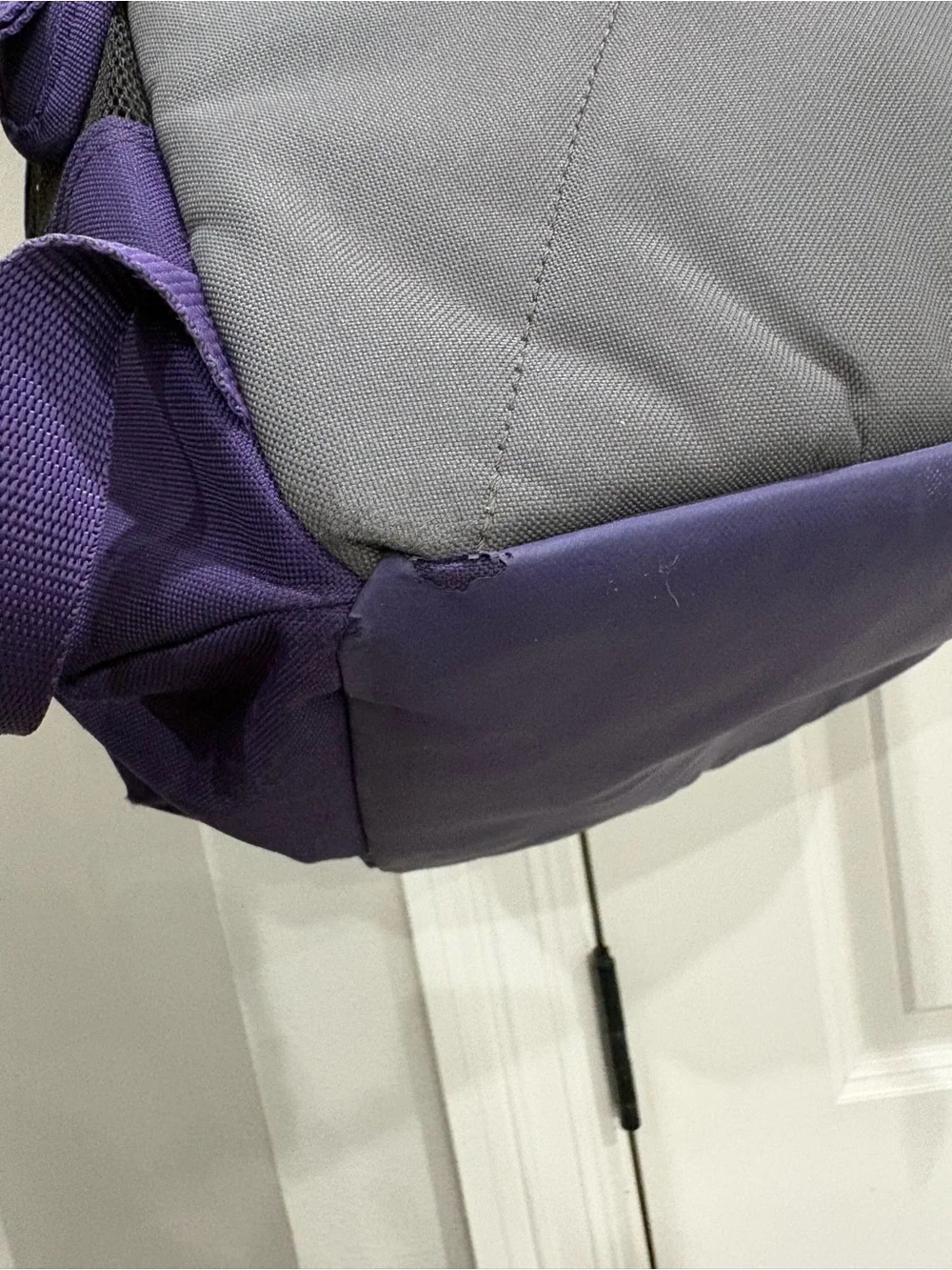 Easton Ghost NX fast pitch backpack in purple GUC 3 minor bottom wear spots